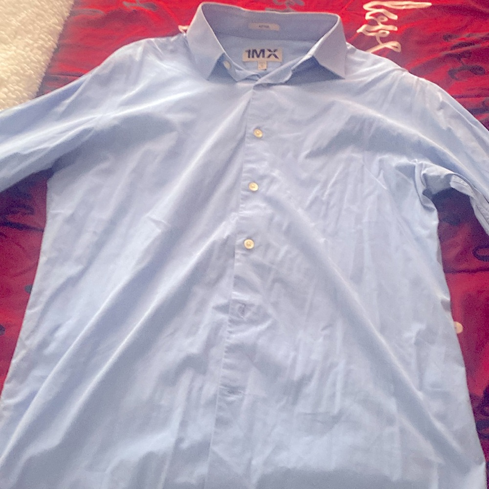 Dress shirt bottom down